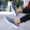 Summer Mesh Men's Half Slippers Casual Breathable Casual Shoes Large Size Soft Sole Hollow Trend Men's Walking Shoes