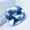 Natural Blue Sapphire Loose Gemstone 15.30 Ct Cushion Cut September Birthstone for Gem Collections