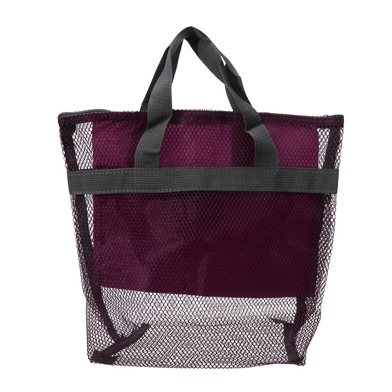 Travel Bag Organization Storage Bag Reusable Eco Bag Clothing Portable Outdoor Beach Mesh Pouch Bathroom Wash Bag Package