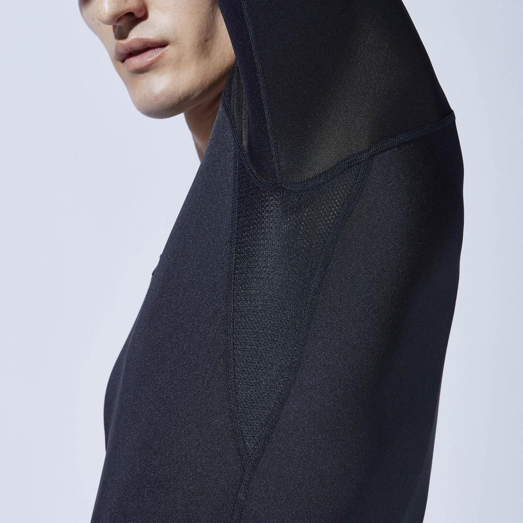 Otafuku Gloves Summer Long Sleeve UV Size LL Men's Innerwear, V-Neck [Cooling, Sweat-Wicking, Quick-Drying, Deodorizing, Protection, Compression]