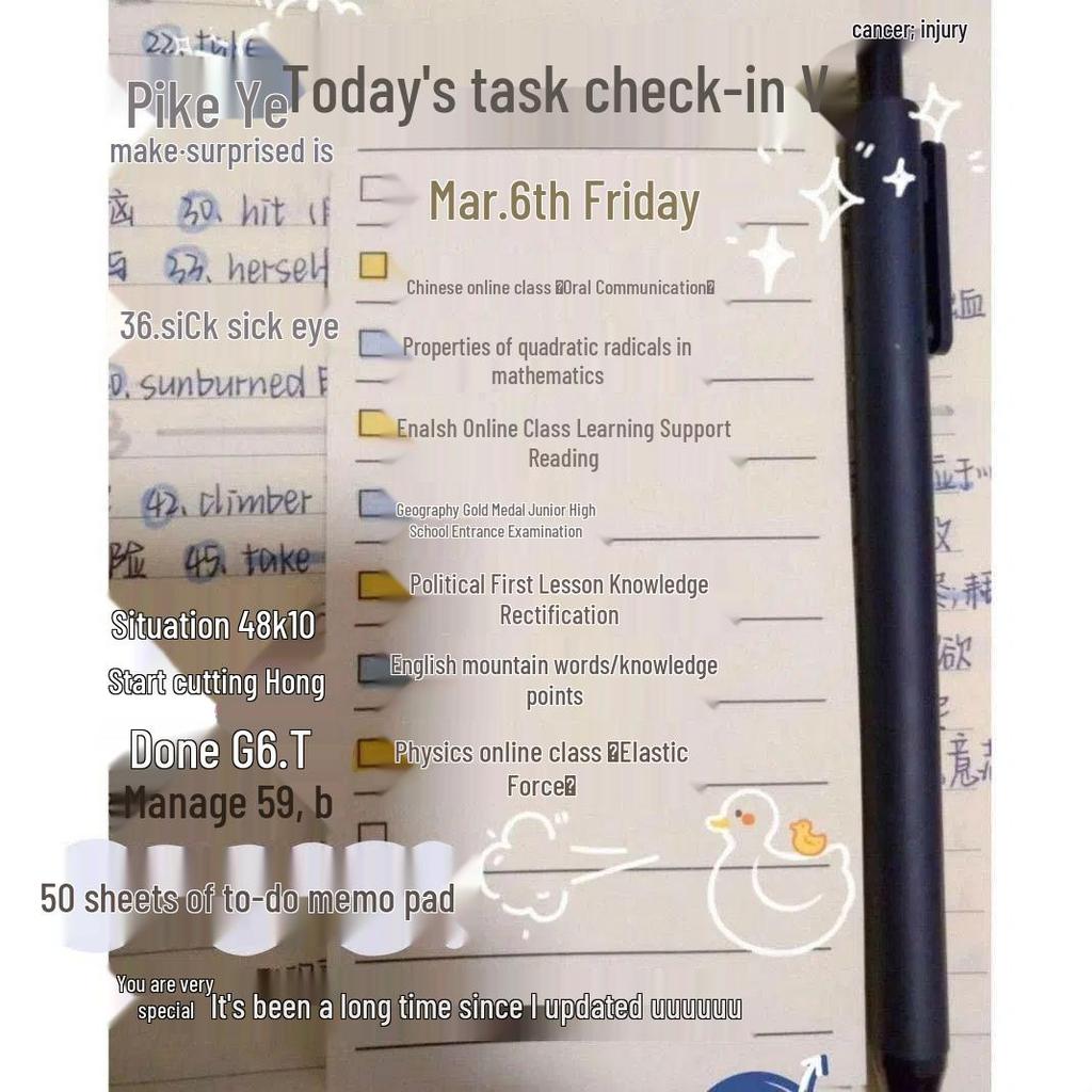 Compact Kraft Paper Grid Notebook - Tearable, Portable Planner