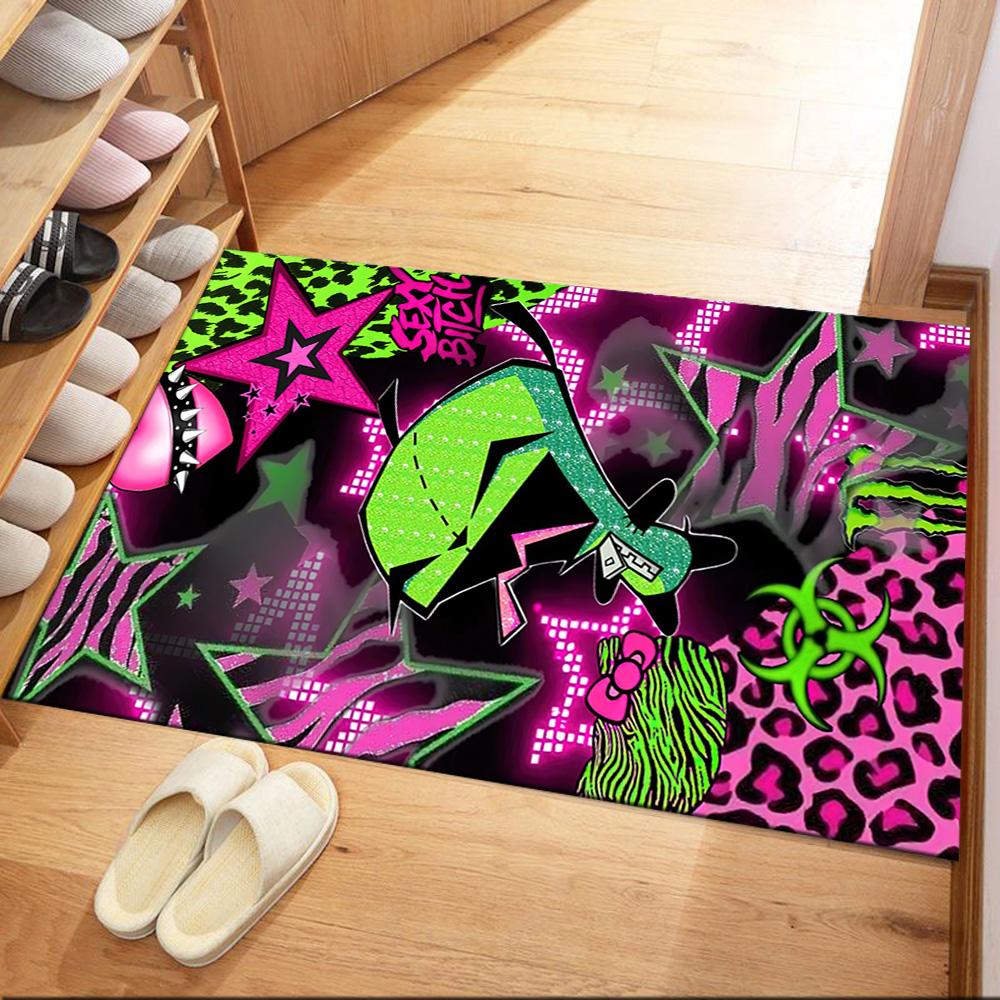 Invader Zim Square rugs are a great choice for living rooms, bedrooms, home décor, and as gifts.
