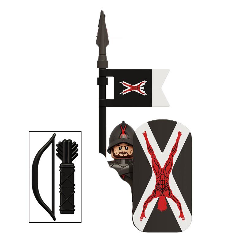 Hot Movies Building Blocks Accessories Power King Archer Games Model Assembly White Walkers Night's Watch Mini Figures