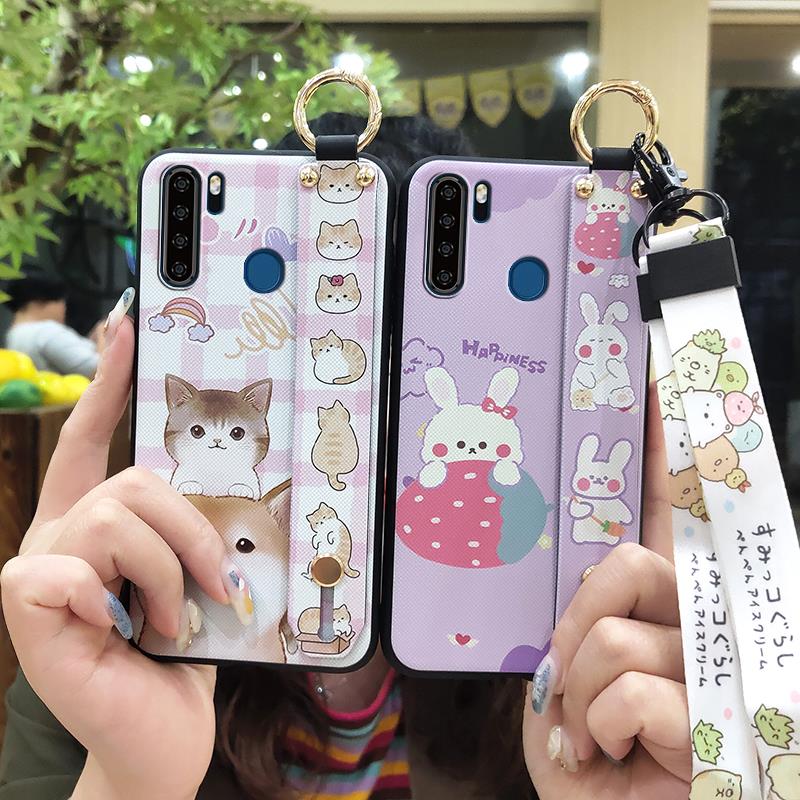 Shockproof Silicone Phone Case For Blackview A80 Pro Anti-knock Back Cover Dirt-resistant Phone Holder Waterproof Ring