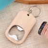 Bottle Opener Pendants Red Wine Wood Bar Key Chains Rings Portable Holder Creative Alloy Beer Gift Accessories