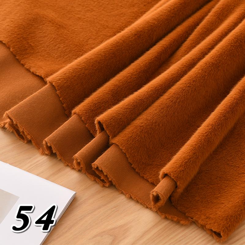 50*40cm Encrypt Imitation Rabbit Fur Fabric Thicken Plush Counter Background Clothing Fabric Handmade DIY Sewing Doll Fabric