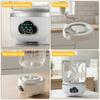 Mini Laundry Cup Portable Washing Machine Foldable Design with 3 Wash Modes for Underwear/Socks