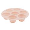 Seven-hole Cake Mold Foldable Air Fryer Baking Mold Round DIY Porous Cake Mold Food-grade Silicone Kitchen Accessories