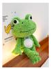 Green Frog Plush Toy - Large Soft Doll for Girls, Sleeping Hug Pillow