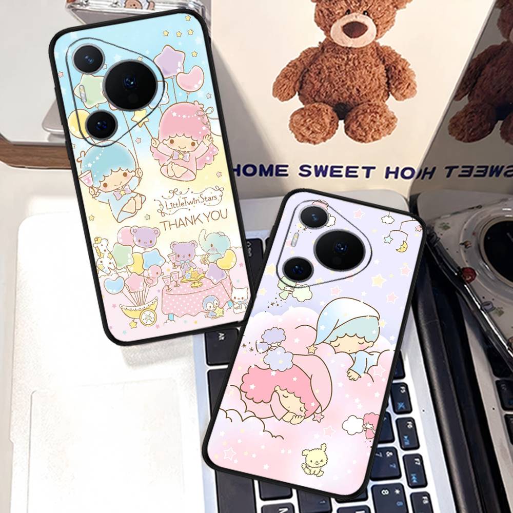 L-Little Twin Stars Phone Case For Huawei P 8 9 10 20 30 40 50 Pro Lite Psmart Honor 10 lite 70 Mate 20lite