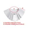 Women Summer Dress Fake Collar Small Shawl Blouse Doll Collar Detachable Shirt Collar Blouse Top False Collars For Women