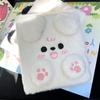 A6 Kpop Cartoon Plush Collect Book Binder Po Album Idol Card Holder Book Cute Girl Diary Planner Cover School Stationery