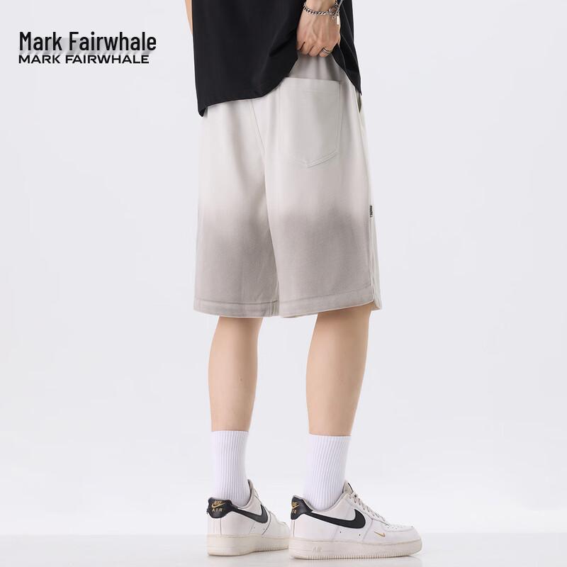 Mark Fairwhale Men's Gradient Loose Summer Shorts