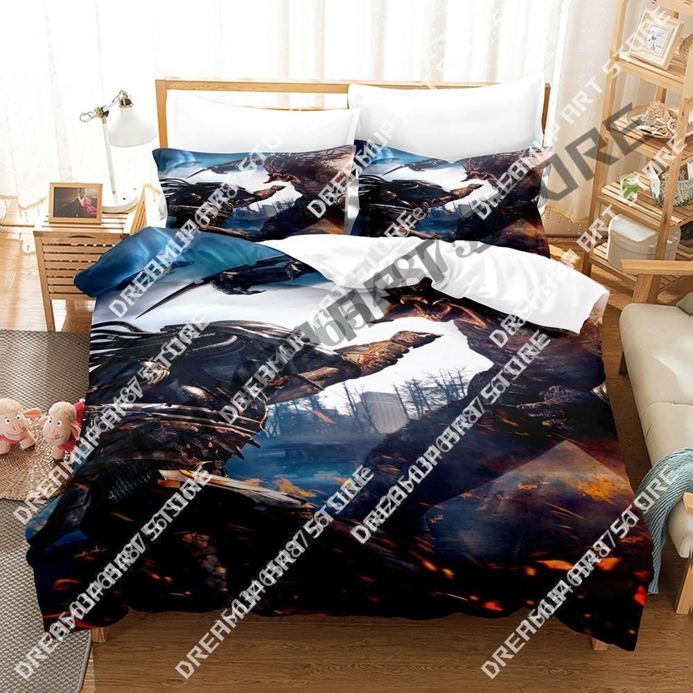 3D Print The Predator Bedding Set Single Twin Full Queen King Size Bed Set Aldult Kid Bedroom Duvetcover Set 3D Print Bed Sheet