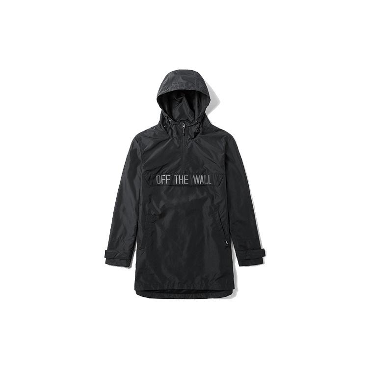 Men s Vans Skate All Day Athleisure Casual Sports Jacket Black VN0A3TWOBLK XS