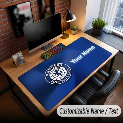 Large Mouse Pad Rangers FC Print Custom Name Text Desk Mat for Office Gaming