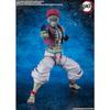 TAMASHII NATIONS S.H.Figuarts Demon Slayer: Kimetsu No Yaiba Akaza, Approximately 145mm, PVC & ABS Painted Action Figure