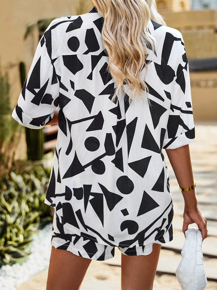 Весенне-летняя женская повседневная футболка с коротким рукавом — фото 12