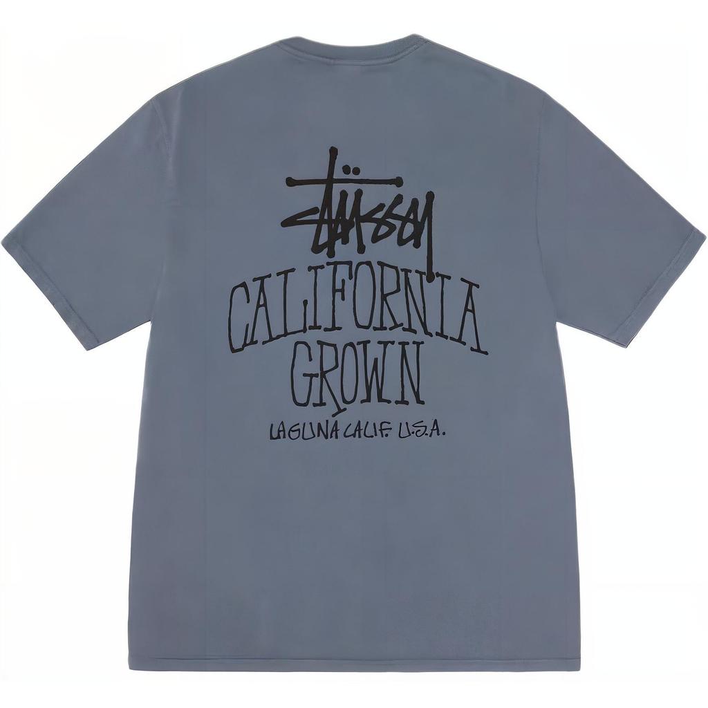 Футболка Stüssy California Grown с пигментной окраской 1905162