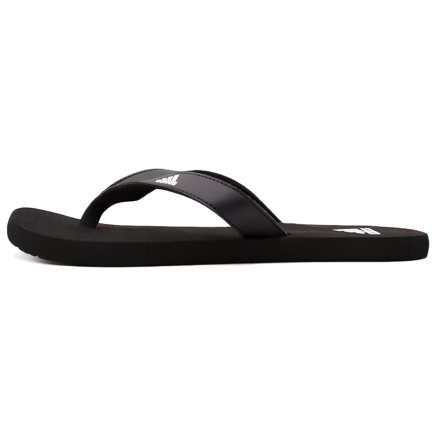 Adidas Eezay 'Core Black' (Unisex) Core Black / Cloud White / Core Black Flip Flops F35029 39⅓ black