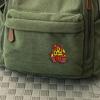 Funny Fire Dice Design Enamel Brooches Red Yellow Colors Metal Pins Backpack Bag Wallet Badge Accessories