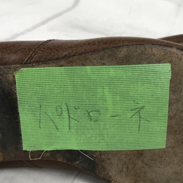 USED/Made in Japan Arcolletta Padrone × Beams Leather Tassel Slip-On Shoes 24.5 Brown