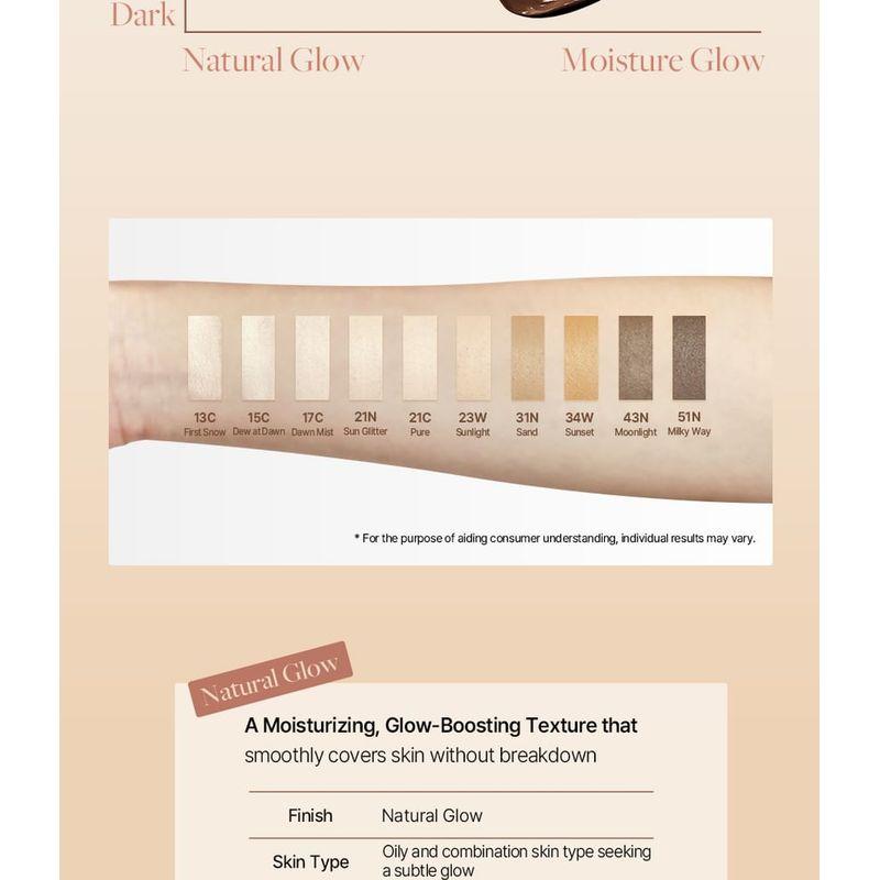 Ongredients Skin Barrier Glow Cover Cushion - 10 Colors