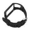 Bands Watch Adjustable Waterproof Silicone Watch Replacement Strap For Tom Tom Runner 3 Black