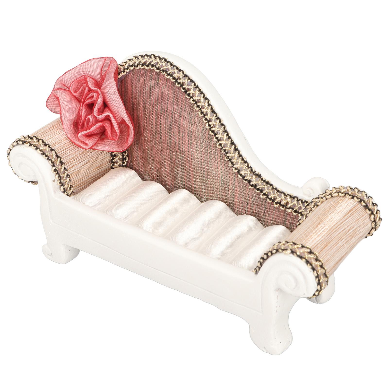 

Rings Display Stand Sofa Shape Unique Lovely Eco Friendly Ring Holder for Home Shop