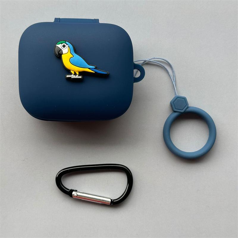 For Soundcore C10i Wireless Bluetooth Headset Case Butterfly Silicone Fashion Soft Case