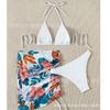 Three-Piece Sexy Triangle Bag Bikini Europe And America Popular New Printed Swimsuit