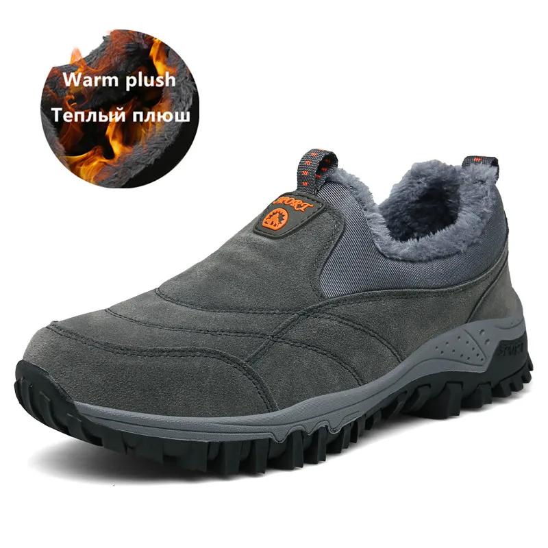 Mocasini de bărbați Pantofi sport de toamnă Pantofi de exterior peste picior pentru drumeții Antiderapanți Casual Sport Pantofi de alergare Zapato Para Hombre