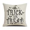 Halloween Printed Pillow Polyester Printed Home Living Room Sofa Decoration Cushion Cover Bedroom Pillow Cover