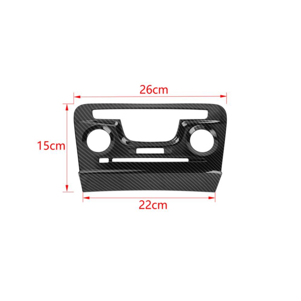 Car Air Conditioning Central Control Panel Decoration Cover for Dodge Charger 2011 2012 2013 2014 Interior Mouldings