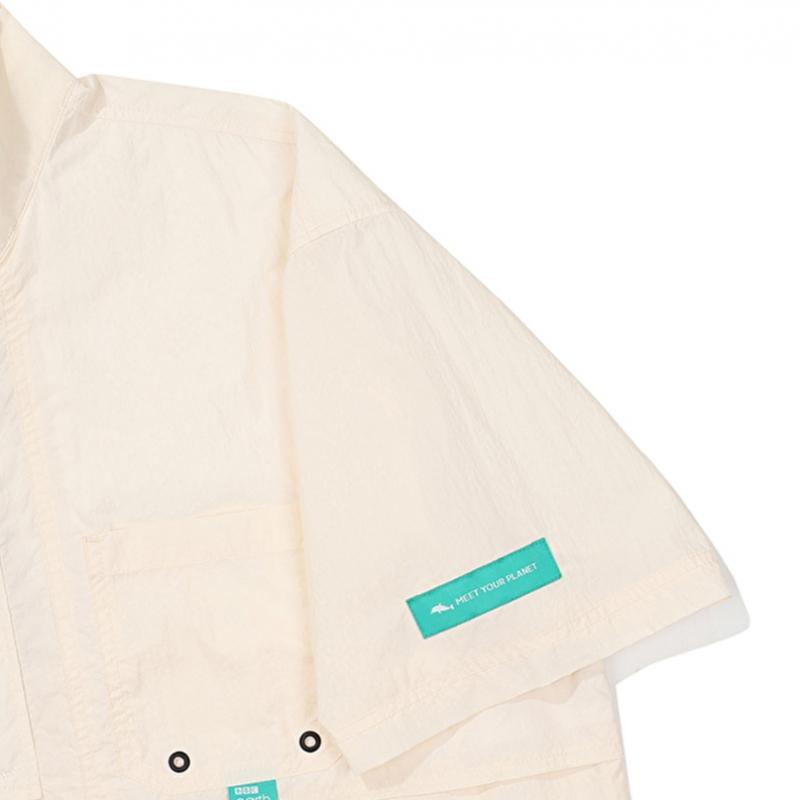 BBC EARTH Patch Pocket Short Sleeve Anorak