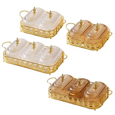 Dried Fruit Plate Candy Nuts Dish Nordic Wedding Nuts Plate for Dining Room Party Fruit Holiday