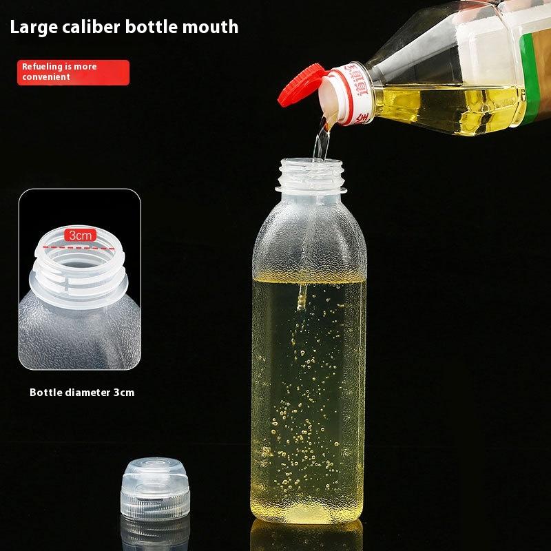 Squeeze Bottle with Nozzle Ketchup BBQ Sauce Olive Oil Dispenser Oil Container Kitchen Condiment Bottle