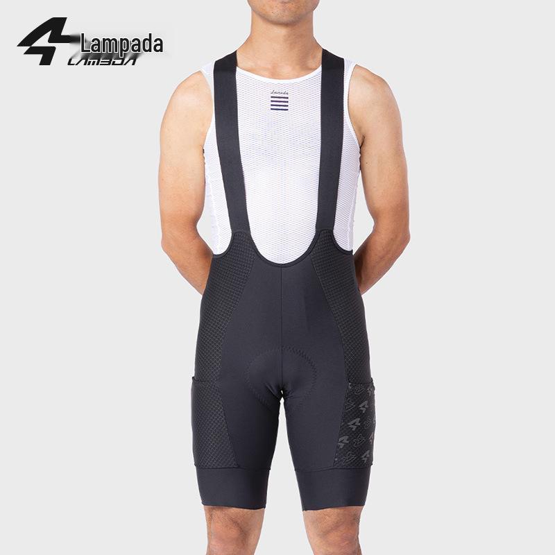 Lampaida 2024 Anti-UV Quick-Dry Breathable Cycling Bib Shorts