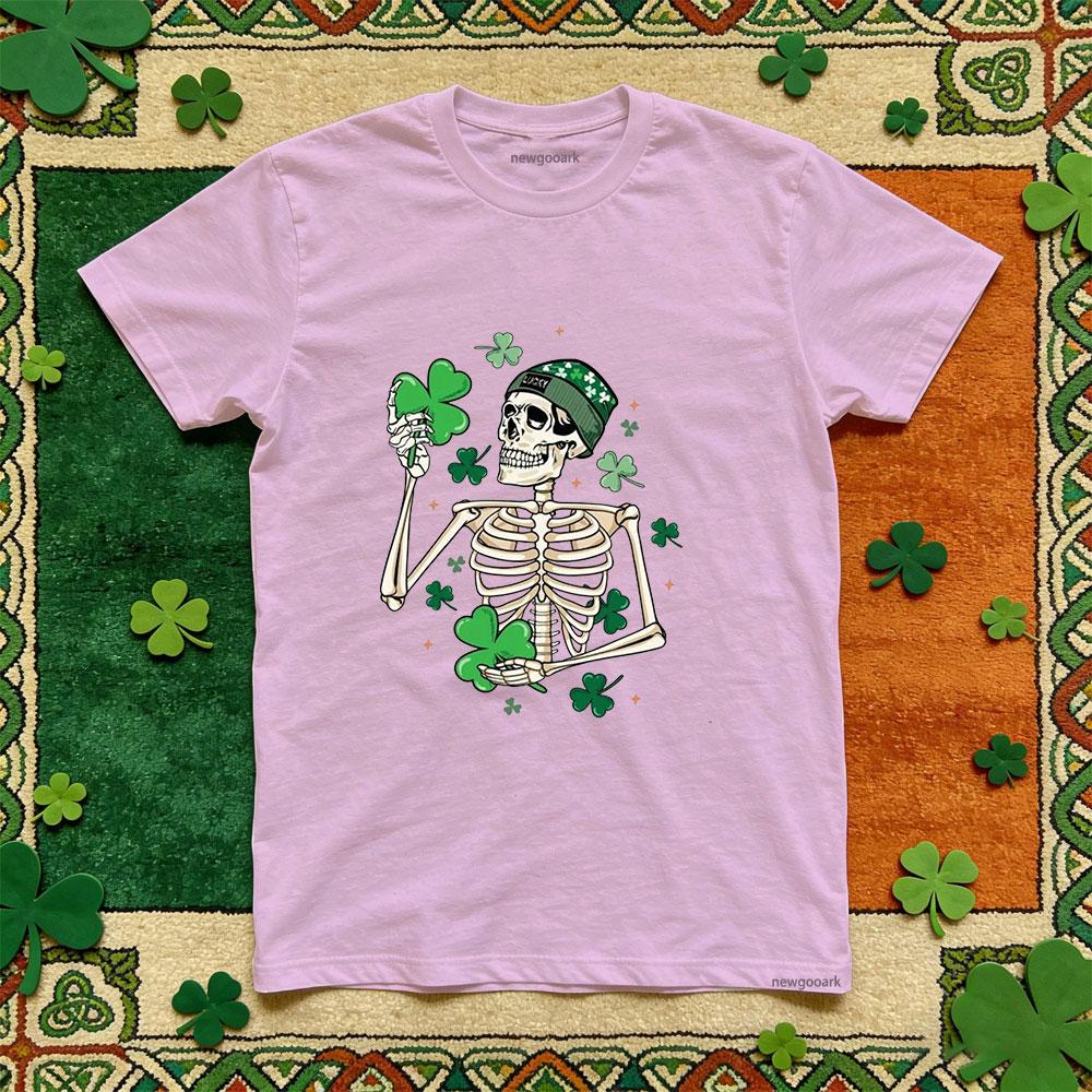 Saint Patrick Classic printed T shirt Unisex lucky Irish green Retro cotton Casual funny festival Unisex Adult Party tee