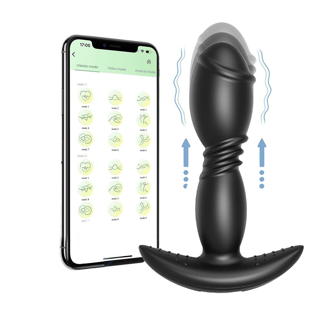Sumeber Anal Anal APP Remote Control Control Stretch Vibration for Training for Intermediate and Advanced Users Types of Stretch 4 Types of Remote