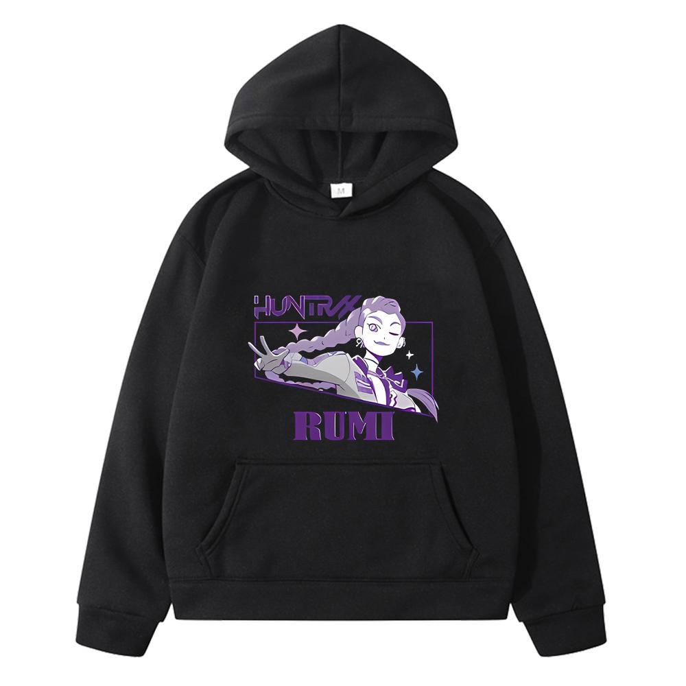 Kpop łowcy demonów dziecięca bluza anime Kawai Kurtka Pulower Portret głowy Słodka Casualowa Bluza y2k sudadera ubrania dla dzieci dziewczynka