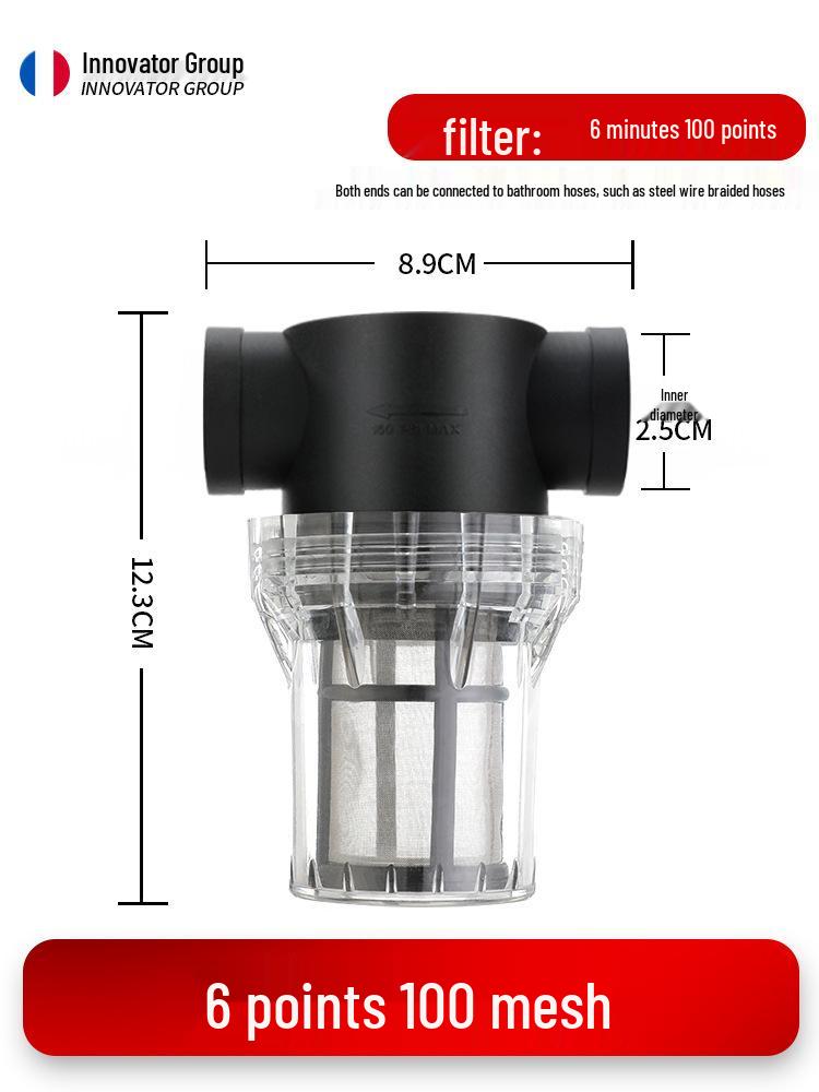 Cross-Border Garden Hose Filter for Mud, Sand, Irrigation, Car Wash, Tap Water, and Aquaculture