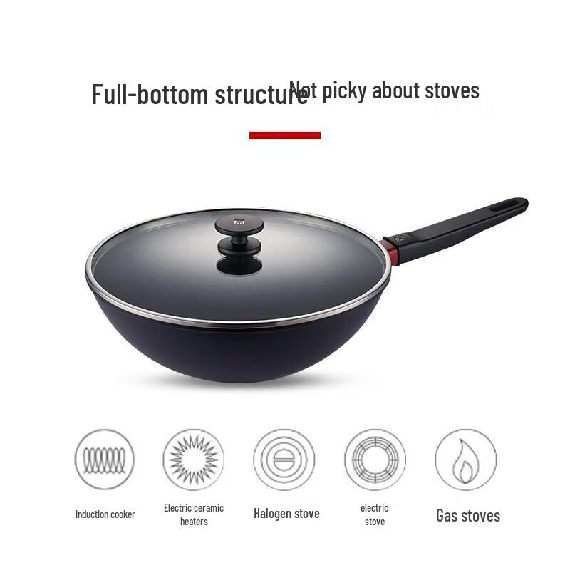 Zwilling NOW 30cm Non-stick Wok Cookware Set