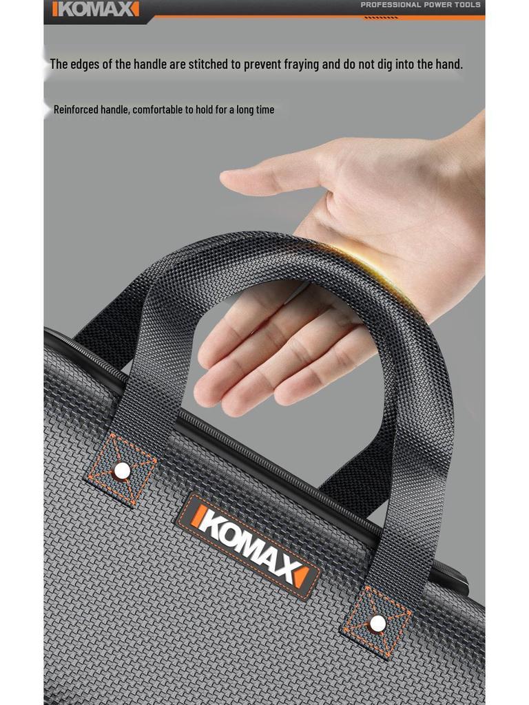 Portable Electrician's Toolkit: Durable Canvas Repair Storage Bag