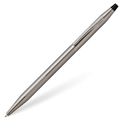 CROSS Official Cross Ballpoint Pen Medium Point Classic Century Titanium Gray Genuine Imported Product AT0082-137