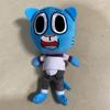 The Amazing World of Gumball Plush Set 4pcs Gumball Darwin Anais Richard Watterson Soft Stuffed Cartoon Character Plushie for Kids Fans Birthday Gift