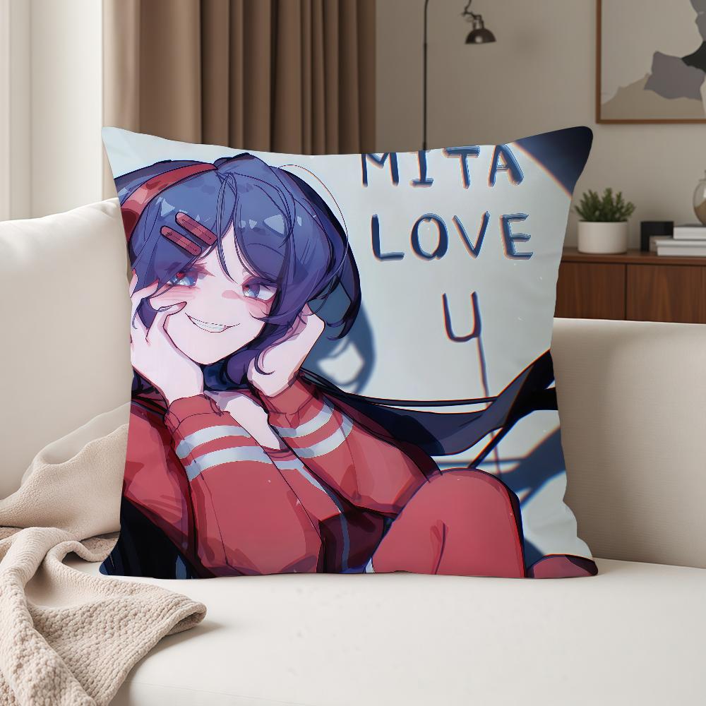 Video Game MMiside Mita Pillow Case Suitable For Bedrooms Living Rooms Cars Home Decoration