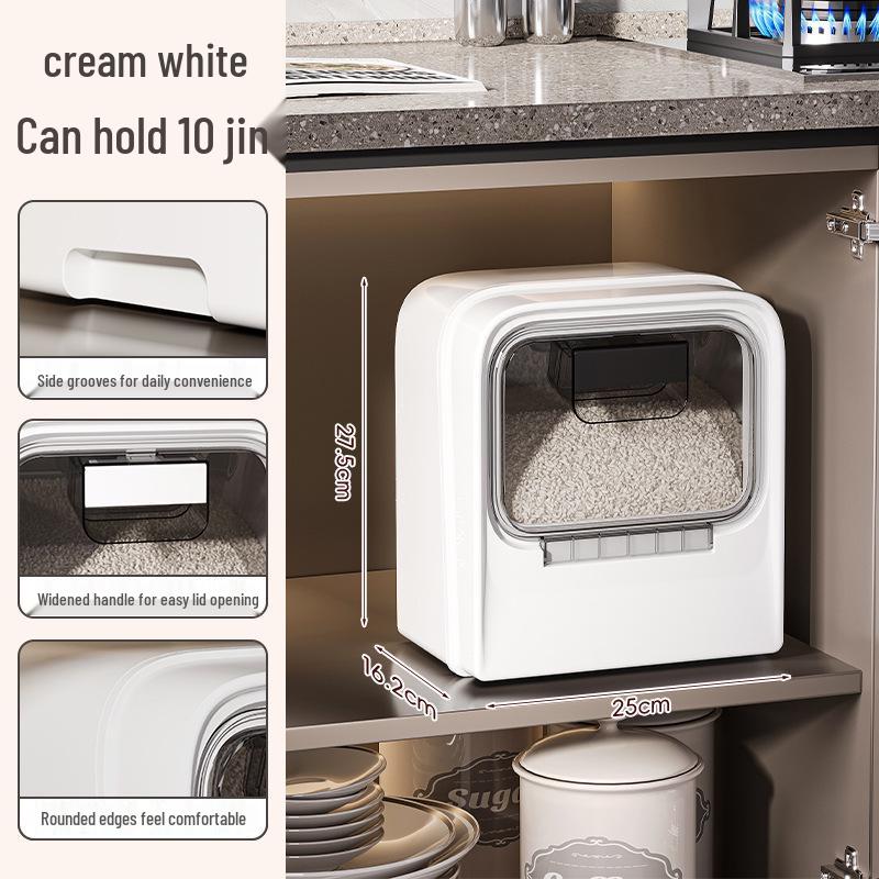 High-End Sealed Rice and Flour Storage Bin - Insect & Moisture-Proof
