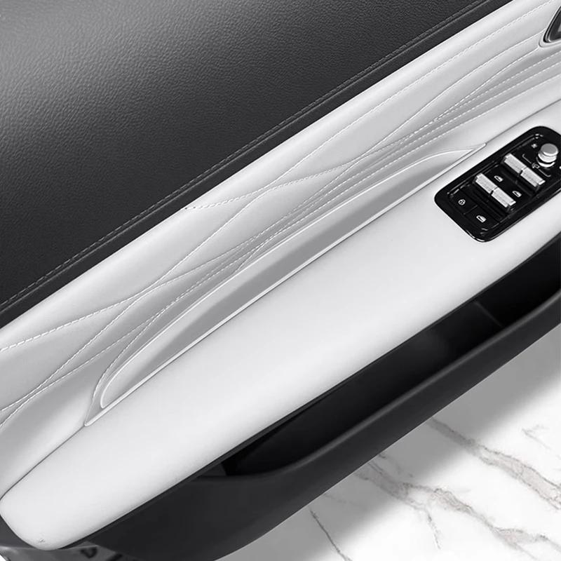 For Geely Galaxy Starship 7 EM-i 2024 2025 Car Door Handle Storage Box Silicone Storage Interior Accessories