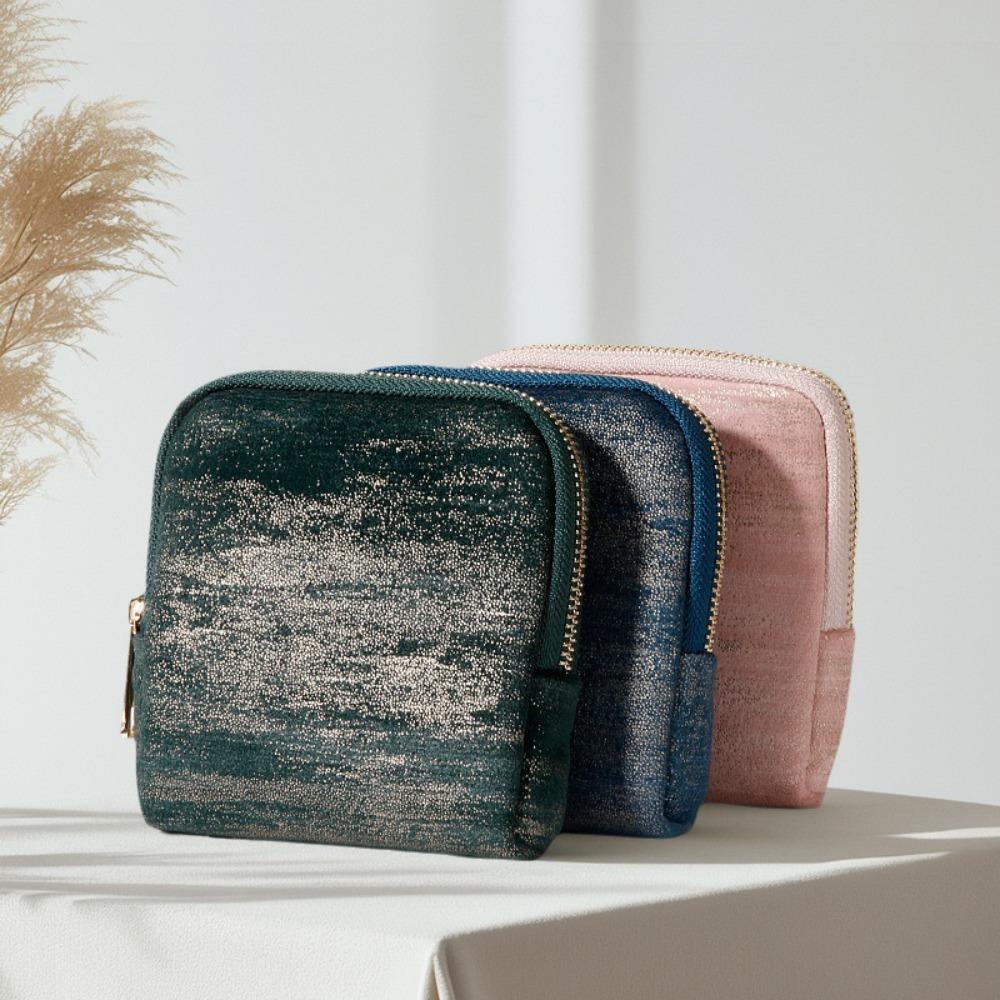 Flannel Jewelry Organizer Mini Jewelry Storage Pouch  for Rings, Bracelets, & Bangles
